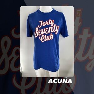 EUC Acuña Forty Seventy Club Tee Shirt